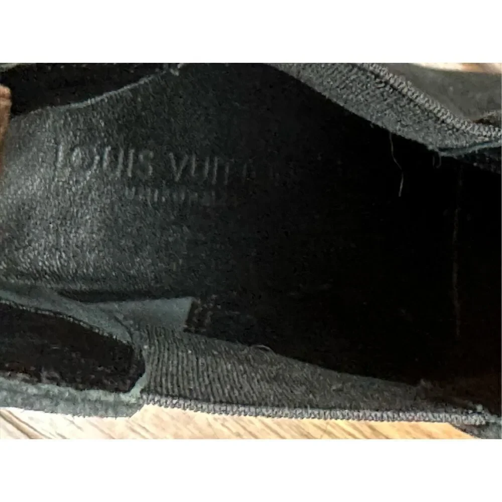 Louis Vuitton Suede Ankle Boots Size 361/2 Retail ( $1760) - Picture 10 of 12